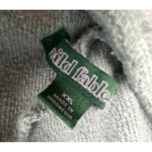 Wild Fable Sweatpants Womens  XXL Heather Gray Wide Leg Pockets Soft Cozy - Picture 5 of 8